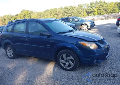 2004 Pontiac Vibe z USA, uszkodzony, nr VIN 5Y2SL62804Z401541